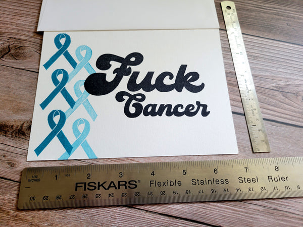 F*ck Cancer - Greeting Card