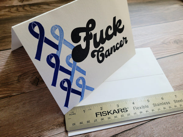 F*ck Cancer - Greeting Card