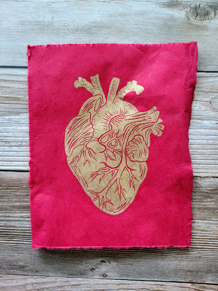HEART OF GOLD - original print