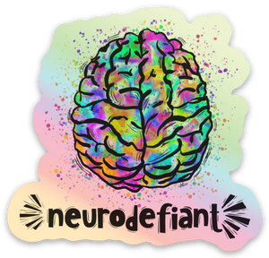 Neurodefiant Holographic Sticker
